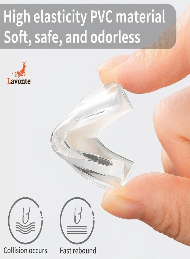 Lavonte Silicone Corner Protectors | Baby Proofing Edge & Corner Guards for Sharp Edges, Table, Bed & Furniture | Child Safety Cushion for Baby Proofing (Corner, Pack of 20) - Image 3