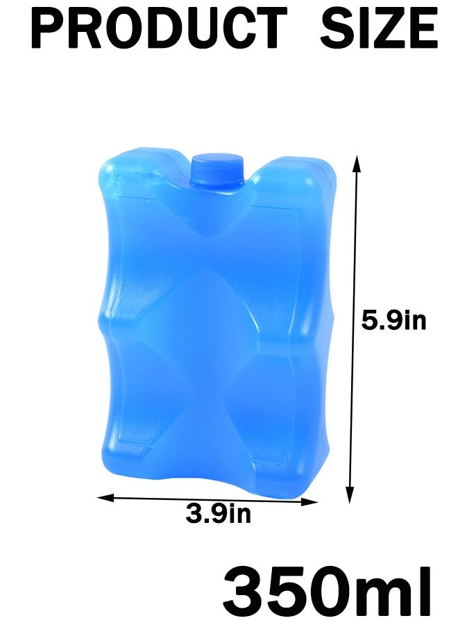 2PCS الجليد طازجة المجلس تبريد الجليد كريستال مربع ، معزولة المحيط المجمد حزمة ، طويلة الأمد إعادة الاستخدام حزمة باردة ، التخييم شاطئ نزهة (أزرق) - Image 5