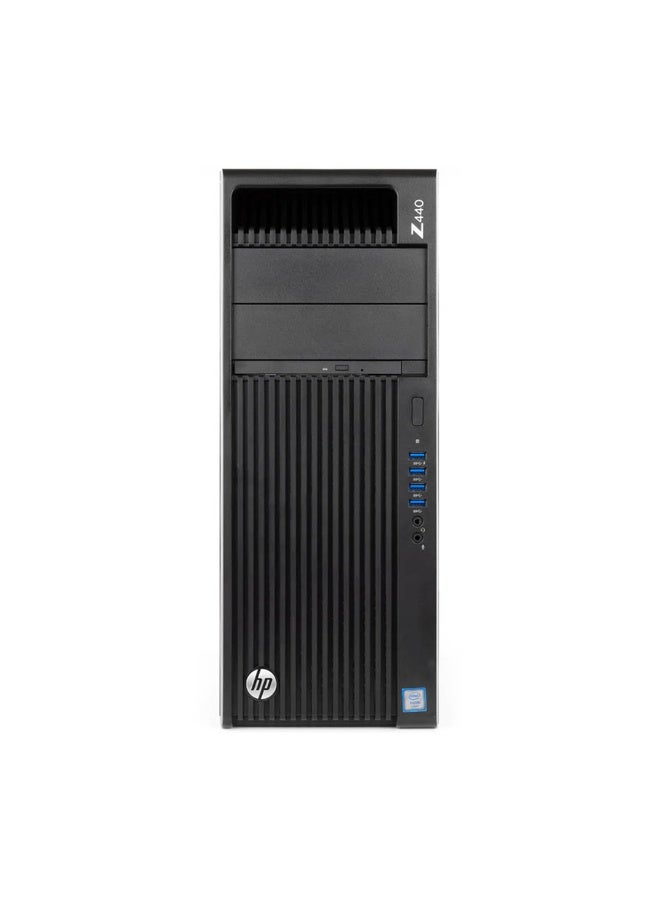 HP Renewed - Z440 Tower PC Workstation , Intel Xeon E5-1650 v4 , Ram 16GB DDR4 ECC , 256GB SSD 2.5 , Nvidia Quadro NVS 315 1GB , P.S 700 Watt Black - Image 2