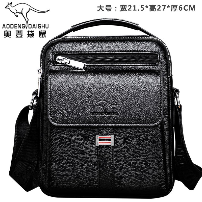New Men'S Bag Shoulder Bag Men'S Crossbody Bag Casual Men'S Small Backpack Business Portable Trendy Small Bag - Image 1