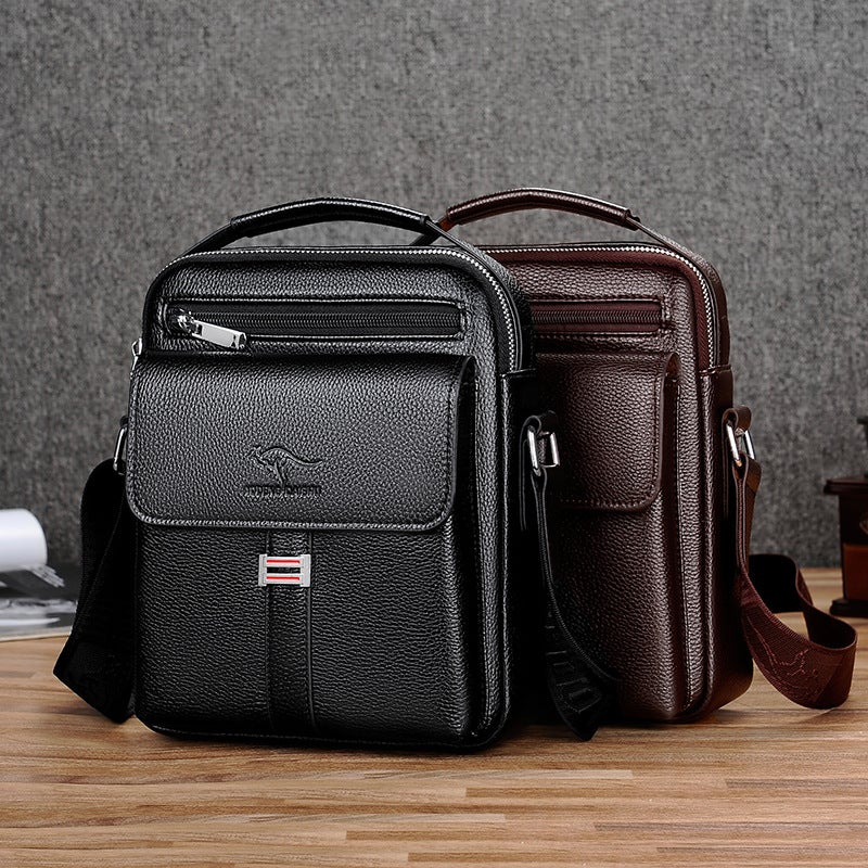 New Men'S Bag Shoulder Bag Men'S Crossbody Bag Casual Men'S Small Backpack Business Portable Trendy Small Bag - Image 4