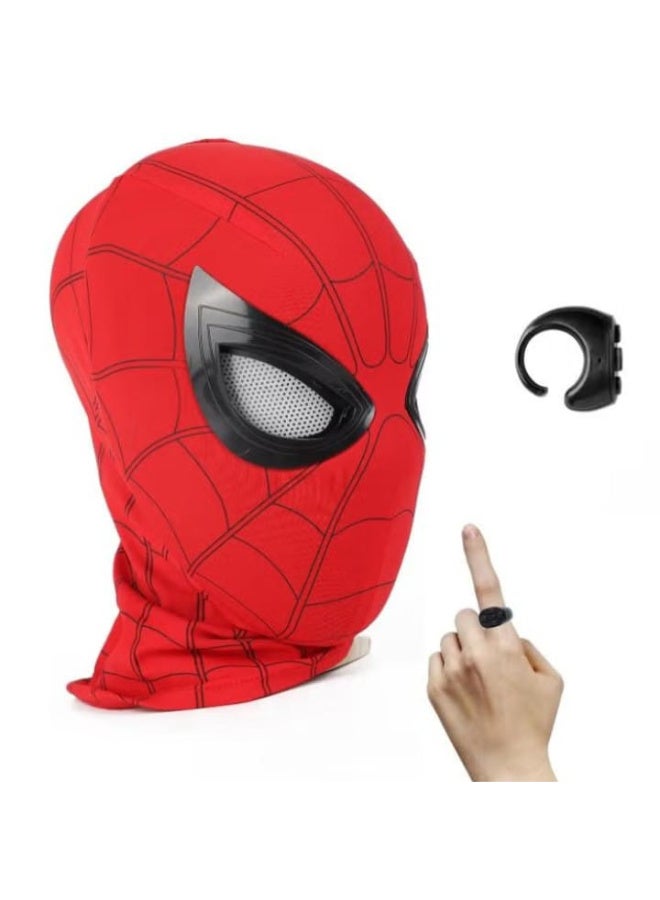 قناع العنكبوت الكهربائي الخارق مع حلقة تحكم عن بعد - Image 1