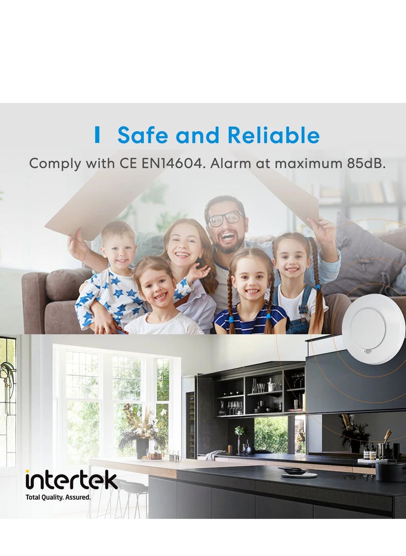 meross - Meross Smart Smoke Alarm With Hub - Image 1