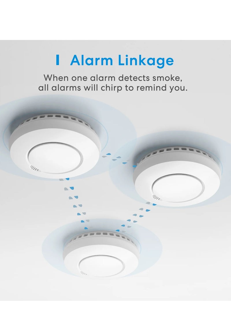 meross - Meross Smart Smoke Alarm With Hub - Image 1