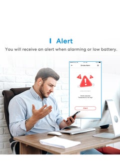 meross Meross Smart Smoke Alarm With Hub  - Image 4