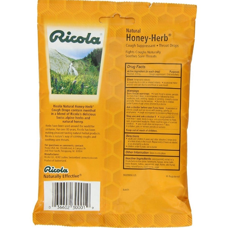 Ricola Cough Drops  Honey Herb  24  Lozenge  Value Bulk Multipack  - Image 2
