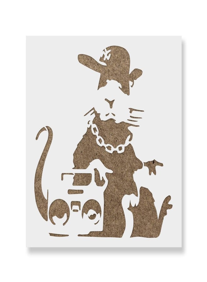 Stencil Revolution Banksy Hip Hop Rat Art - Graffiti, Banksy, Urban Stencils - Image 1