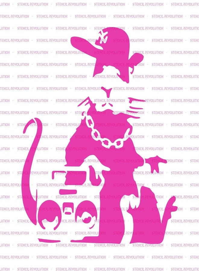 Stencil Revolution Banksy Hip Hop Rat Art - Graffiti, Banksy, Urban Stencils - Image 5