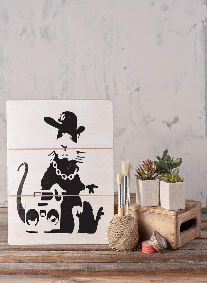Stencil Revolution Banksy Hip Hop Rat Art - Graffiti, Banksy, Urban Stencils - Image 3