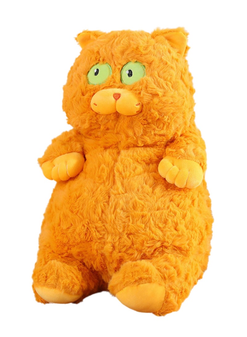 40 CM Yellow Cute Cartoon Cat Plush Toy Soft Stuffed Simulation Animal Doll For Girls And Boys All Ages Gift - Image 1