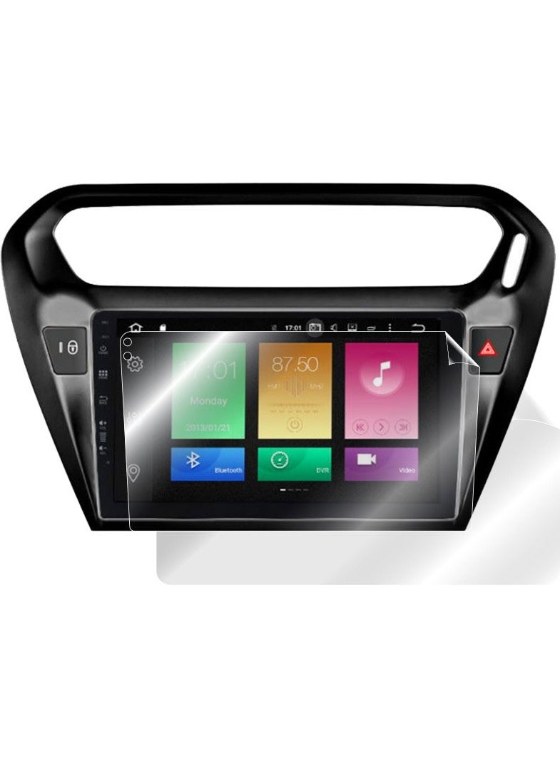 IPG - Citroen C-Elysee & Peugeot 301 Android 9.0 Multi Media Invisible Screen Protector - Image 1