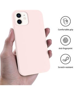 MIGOFAST Liquid Silicone Gel Cover with Full Body Protection Anti-Scratch Shockproof Case Compatible with iPhone 12  - Image 4