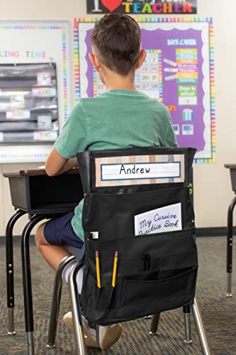 Teacher Created Resources Black Canvas Chair Pocket (TCR20883) - Image 2
