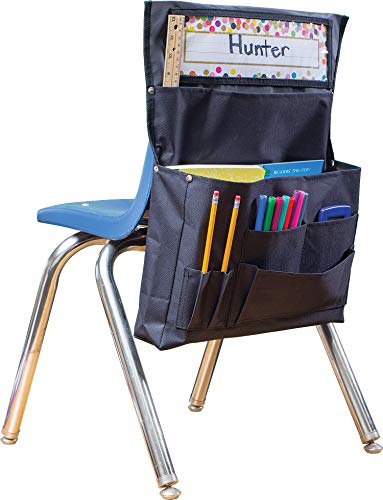 Teacher Created Resources Black Canvas Chair Pocket (TCR20883) - Image 4