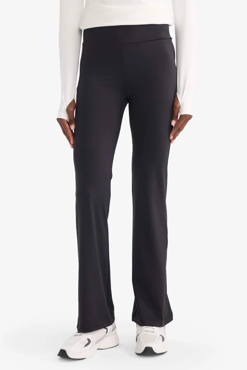 Defacto  Flare Fit Shaping High Waist Soft Touch Sports Sweatpants for Women | Best Price UAE