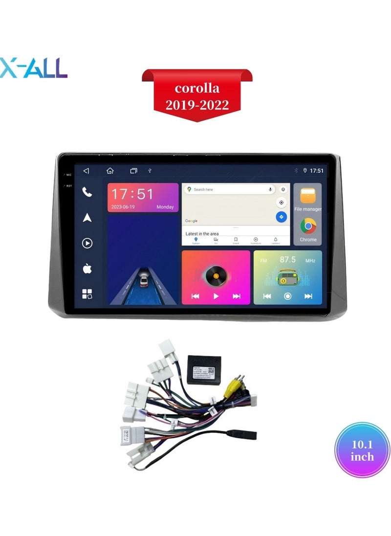 X-All - Toyota Corolla 2019-2022 screen + decor + 4 GB RAM + 64 GB storage space + Apple CarPlay - Image 1