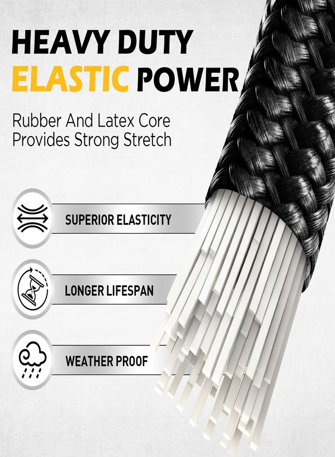ELEAD 6 Piece Bungee Cords with Hooks 12 Inch - Image 4