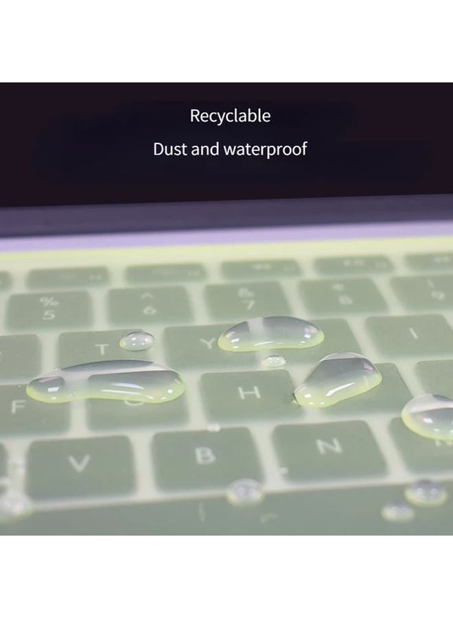 Purple Keyboard Protector For 12 14 Inch Laptop Waterproof Dust Proof Easy Clean - Image 5