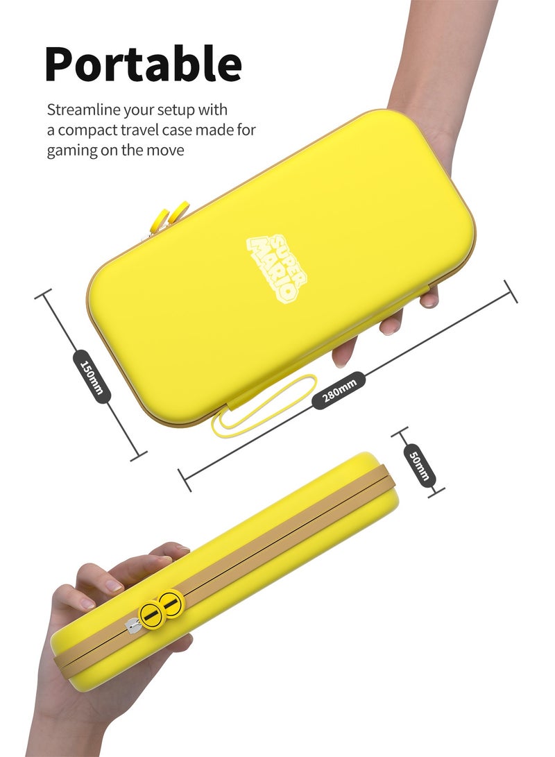 بيكسنست حقيبة حمل لجهاز نينتندو سويتش 2 2025، حقيبة سويتش 2، حقيبة حمل بنمط سيليكون منقوش ثلاثي الأبعاد لجهاز سويتش 2، ملحقات وحدة التحكم في الألعاب - Image 5