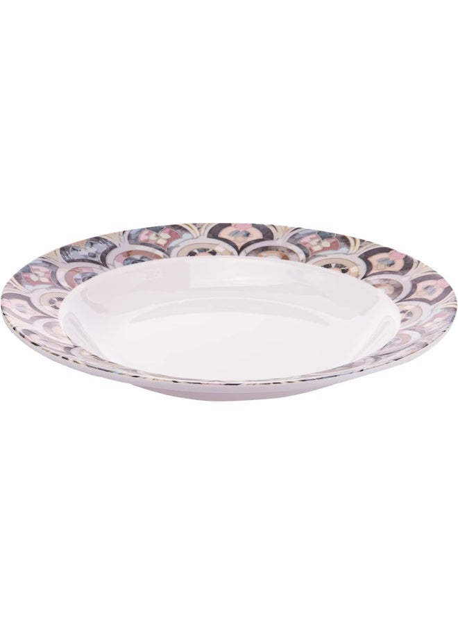AKDC M/Mine Soup Plate L(23cm) xW(23cm) xH(3cm) White - Image 2