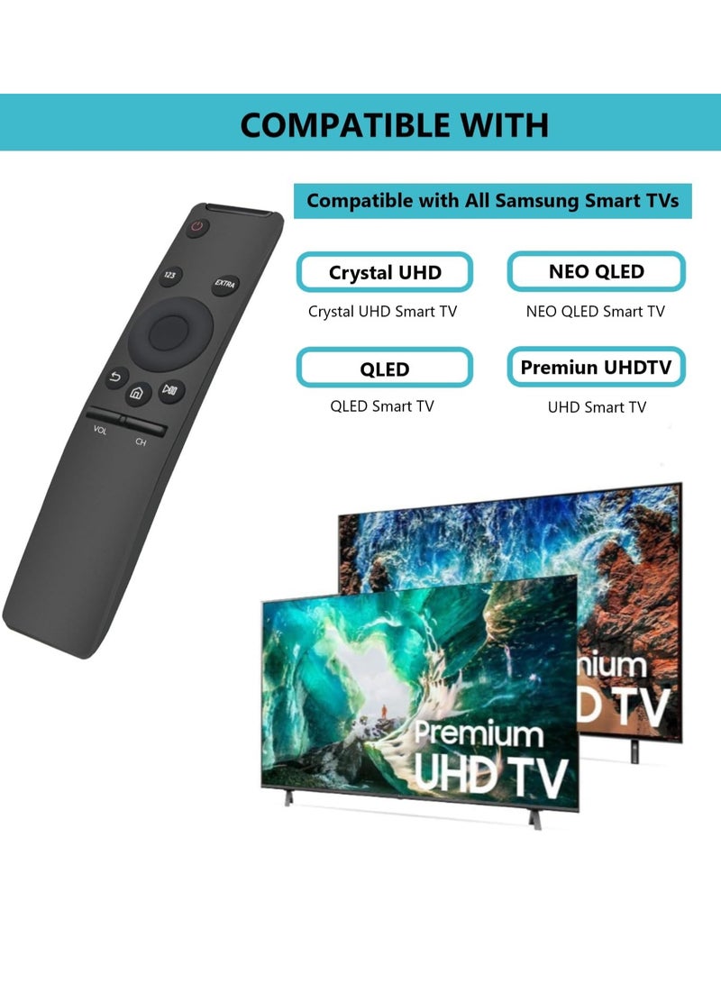 ELTRAZONE [2 Pack] Universal TV Remote Control for Samsung-TV-Remote, Compatible for All Samsung Smart Curved Frame QLED LED LCD TVs with battery - Image 3