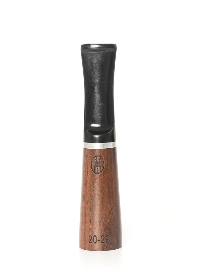 HEYSONG Ebony Cigar Tips Mouthpieces Wooden cigar holder 20-28 Ring (20-22R) - Image 1