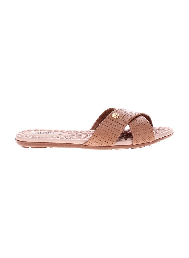 Beira Rio Solid Slip-On Comfort Sandals - Image 1