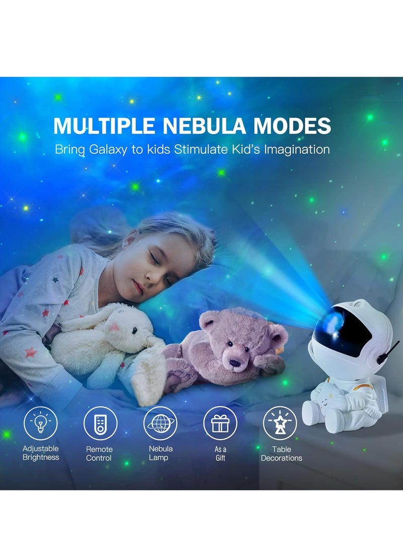 ELTRAZONE Star Projector Astronaut Galaxy Light Projector, Kids Room Decor Aesthetic, Tiktok Nebula Night Lights, Remote Control and 360°Rotation Magnetic Head, Star Lights for Bedroom, Gaming Room Decor - Image 2