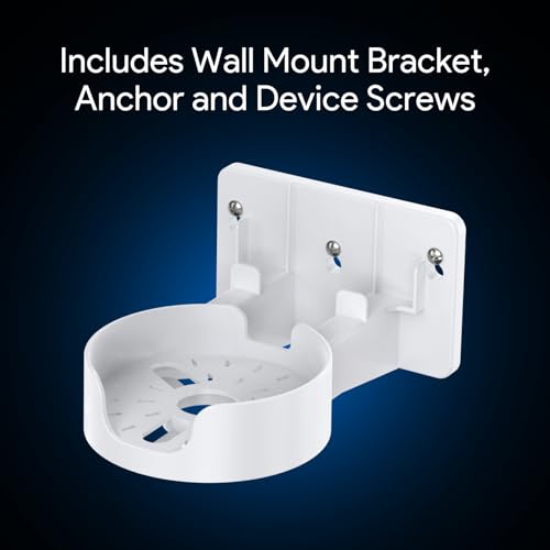 EDUP LOVE Deco Mesh Wall Mount for Deco WiFi 7 Mesh System BE63/BE75/BE85/BE95/BE10000/BE17000/BE22000/BE33000 BE Serie, Deco Mesh Wi-Fi 7 Mount Bracket Holder, Easy Installation (White, 2 Pack) - Image 3