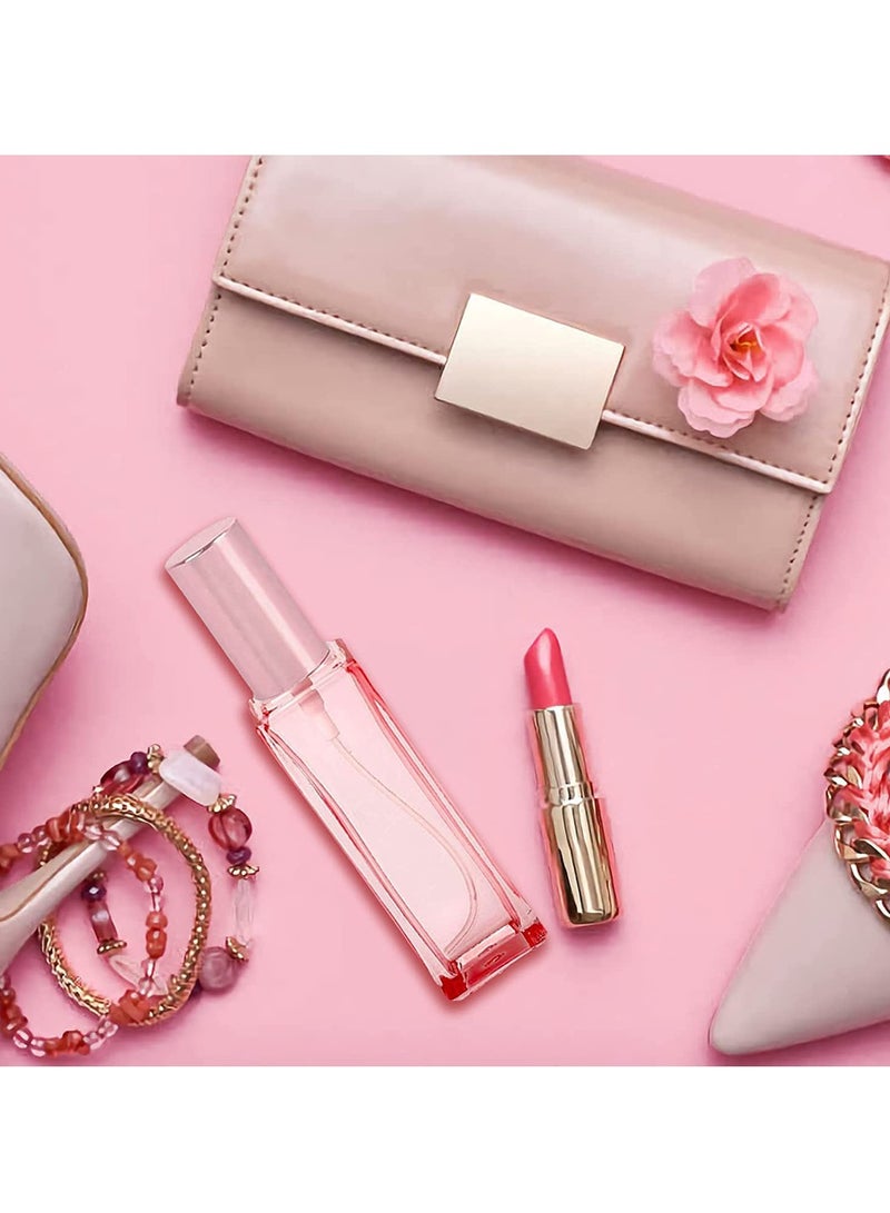 SOLARAE Glass Spray Bottles, 5 Pieces 20 ml Rose Gold, Fine Mist Atomizer, Portable Travel Sprayer, Empty Refillable Container for Perfume, Cleaning Products, Essential Oils - Image 3