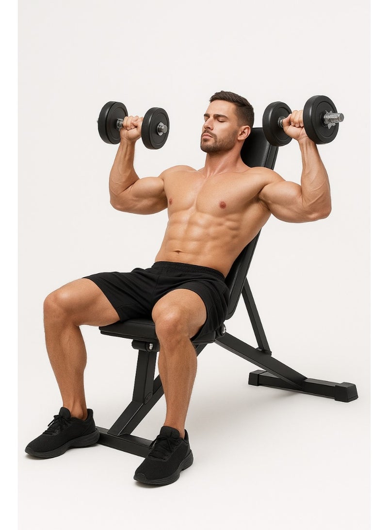 الكوتش مقعد رفع أثقال قابل للطّي والتّعديل - Image 3