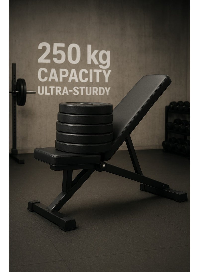 الكوتش مقعد رفع أثقال قابل للطّي والتّعديل - Image 4