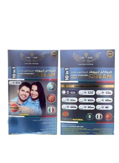 Vintage Hair Color Cream 10 in 1 Natural Black V44  - Image 5