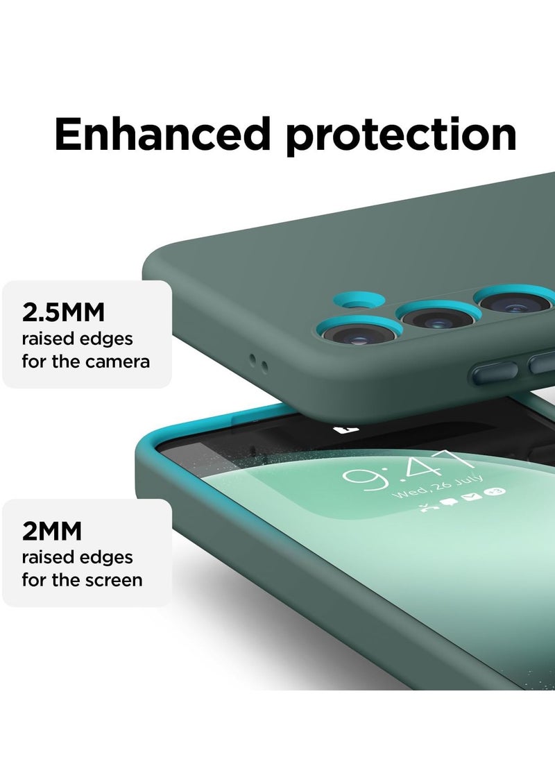 BORTONY Samsung Galaxy A35 Case Cover Flexible Soft Silicone Slim Fit Case for Galaxy A35 Anti Scratch with Inside Microfiber Lining Shockproof Protective Phone Case for Galaxy A35 Case 6.6 inch - Image 3