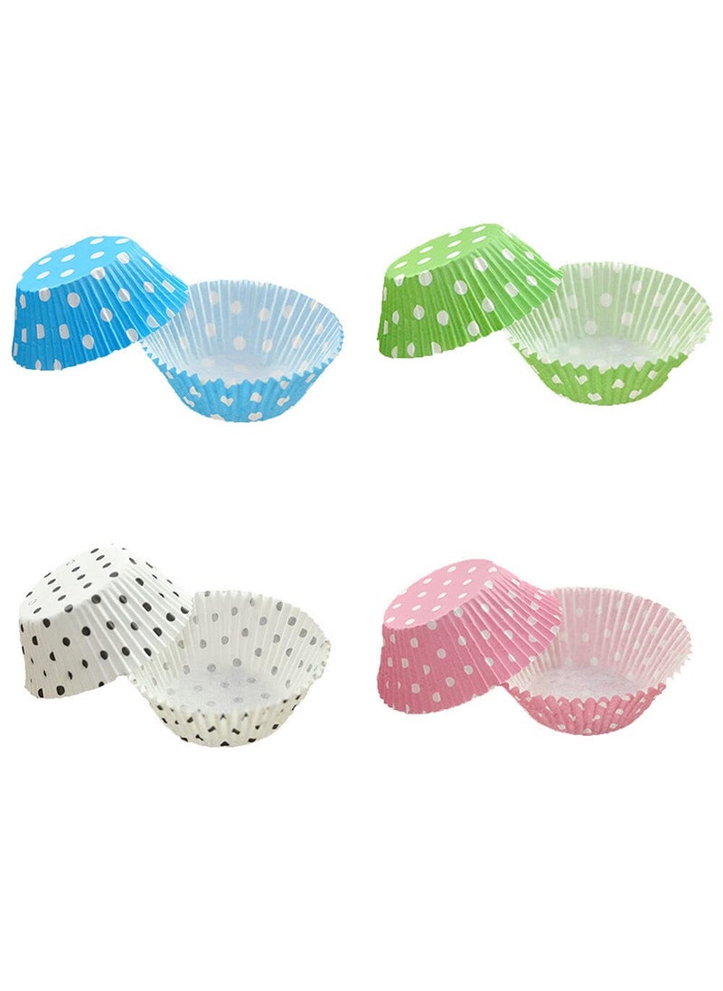 Glamifirsto Glamifirsto Multi Muffin Liners Cupcake Liner Baking Cup 100pcs Greaseproof Muffin Liners Holiday Cupcake Wrapper Paper  - Image 2