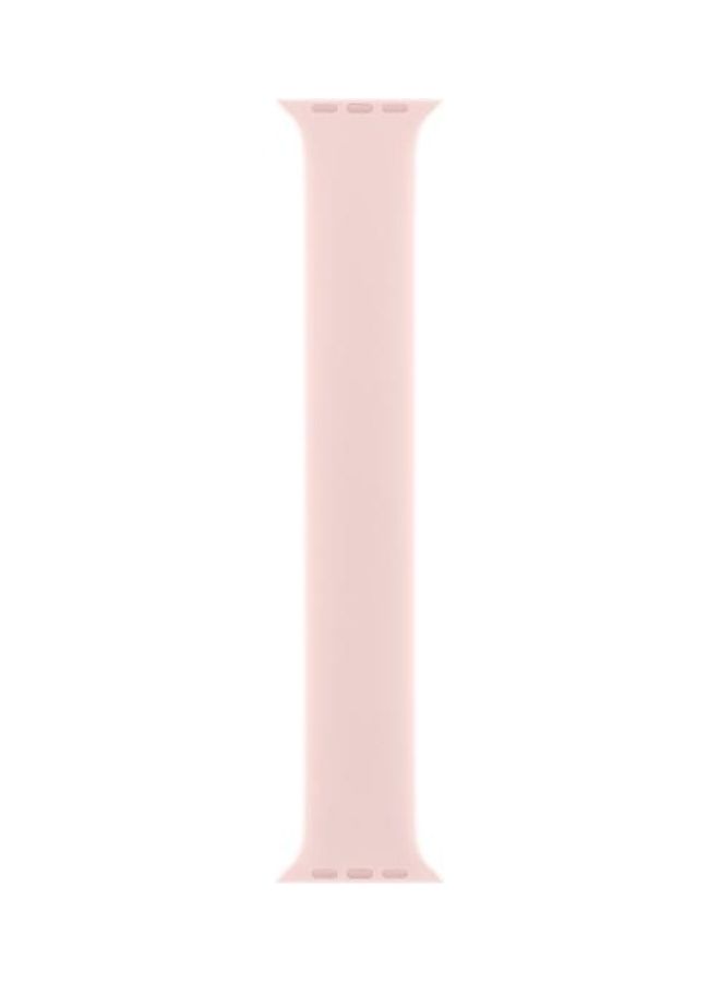 NIBEMINENT Elastic Replacement Wrist Watchband Gray Pink  - Image 1