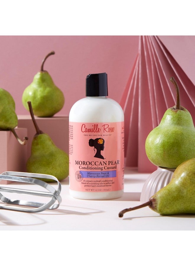 Camille Rose Moroccan Pear Hair Conditioner, to Nourish Soften Restore and Moisturize, for All Hair Types, 12 oz - Image 4