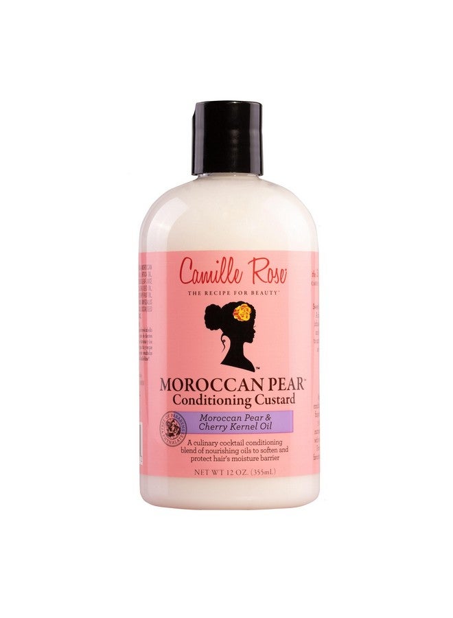 Camille Rose Moroccan Pear Hair Conditioner, to Nourish Soften Restore and Moisturize, for All Hair Types, 12 oz - Image 1