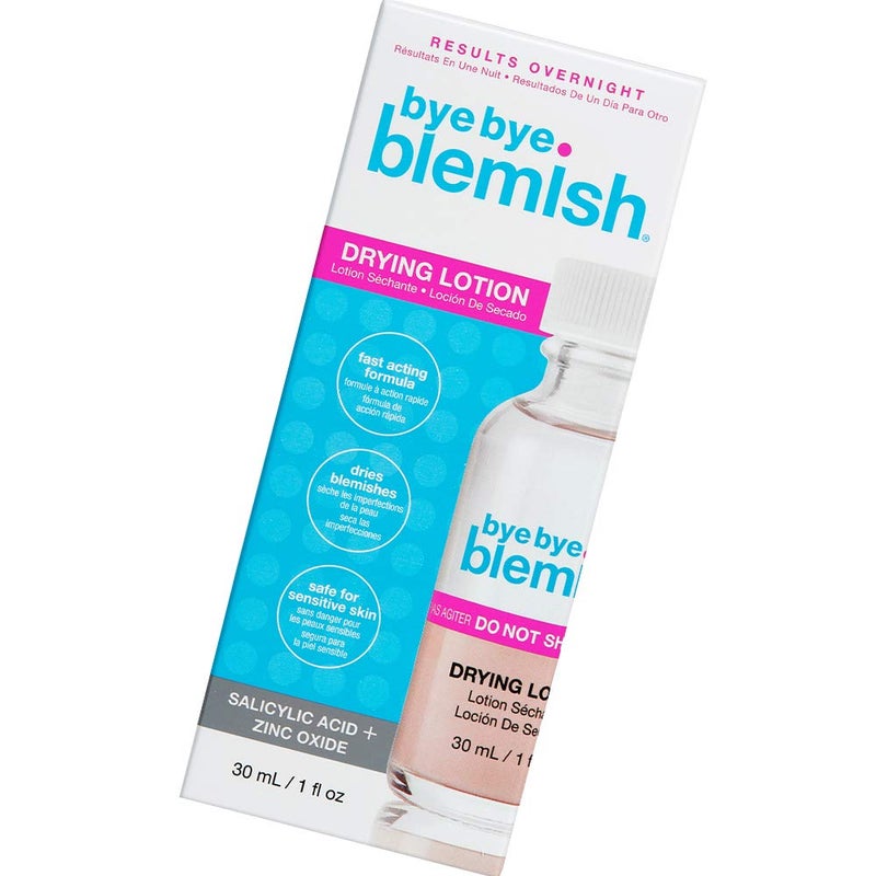 Bye Bye Blemish Bye Bye Blemish Acne Drying Lotion Reduce Pimples Overnight 1oz 1Pack 