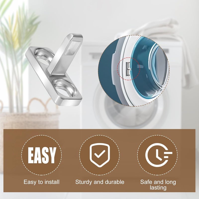 NQEUEPN 5304505088 قطعة استبدال لقفل باب الغسالة، مفتاح باب الغسالة لطرازات Electrolux Frigidaire AP6031188، 4452319، PS11766033، EFLW317TIW0، EFLW417SIW0، EFLS517SIW0 – أجزاء للغسالة. - Image 3