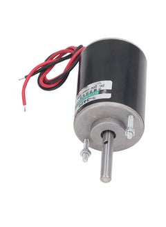 Thoraya DC 24V Permanent Magnet DC Motor 30W 3420 High Speed Permanent Magnet DC Motor CW CCW Low Noise 7000RPM Black  - Image 3