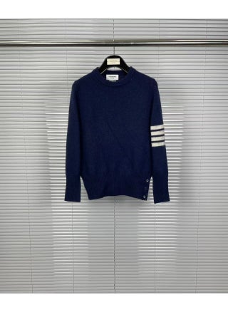 Factory Direct TB wool pullover Australian sweater mens and womens same slim round neck four bars mens and womens all-matching Blue - pzsku/Z19B0E3A82C13048ACA50Z/45/1746231581/36512417-7624-45ad-9032-8fd320e459c5