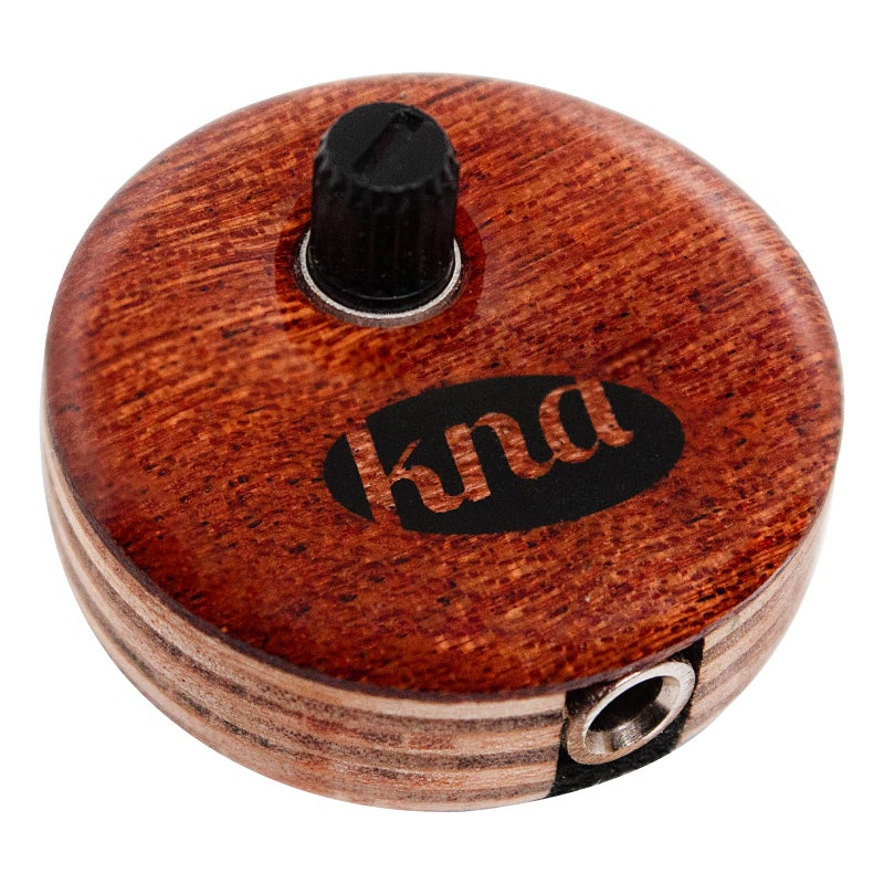 KNA UP-2 Universal Stick-On Piezo Pickup â€“ Natural Acoustic Tone for Guitar, Uke, Drums, Percussion, Volume Control, No-Battery, No-Mod Installation, Compatible with Nearly All Acoustic Instruments - Image 1