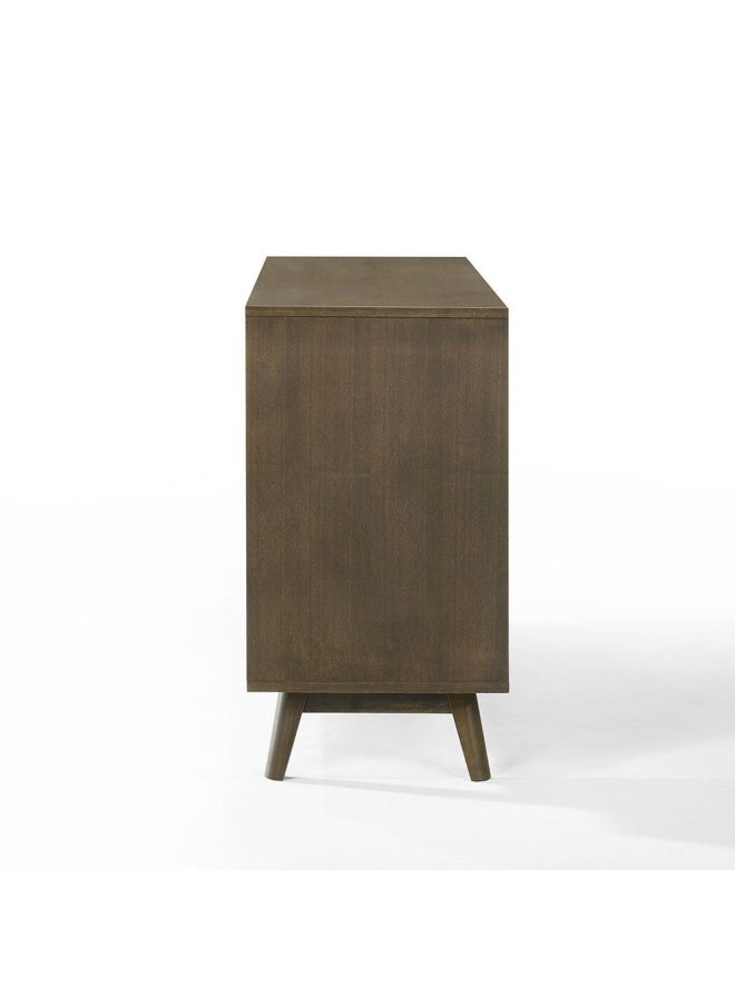 DANUBE HOME - Rampver Dining Sideboard - Night Wenge / Grey - Image 1