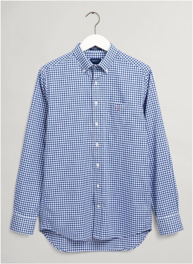 GANT Regular Fit Gingham Broadcloth Shirt - Image 2