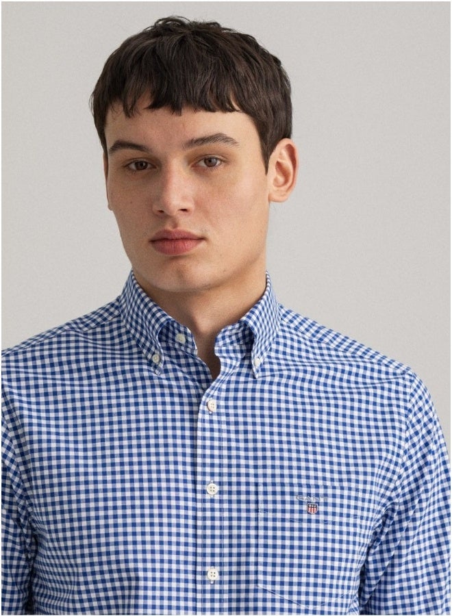 GANT Regular Fit Gingham Broadcloth Shirt - Image 4
