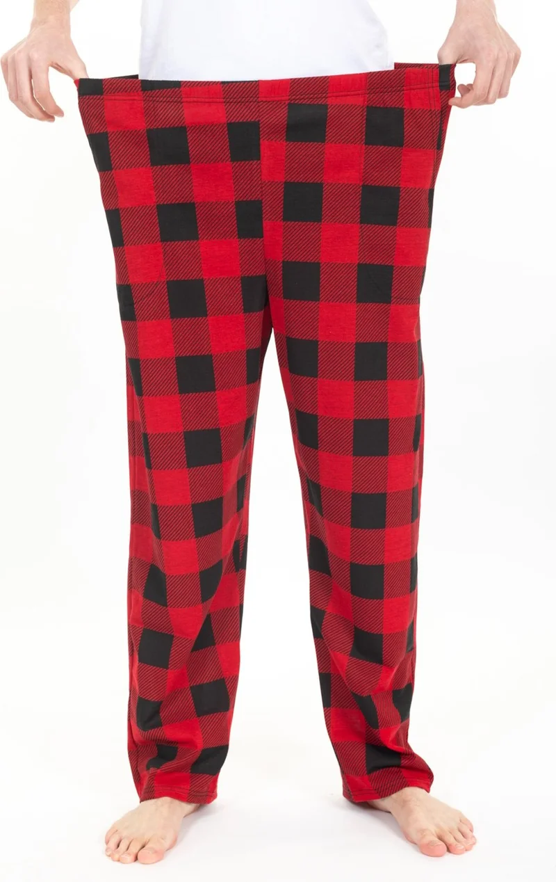 Tampap Large Size Men's Sweatpants with Pocket Zipper Blr-08