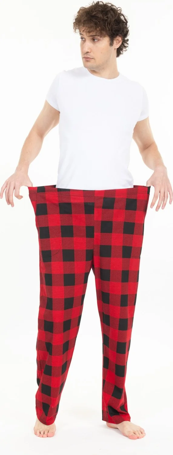 Tampap Large Size Men's Sweatpants with Pocket Zipper Blr-08