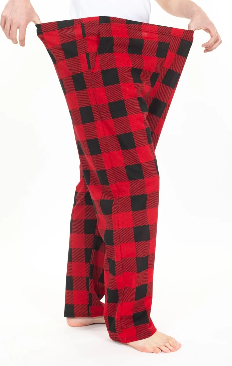 Tampap Large Size Men's Sweatpants with Pocket Zipper Blr-08
