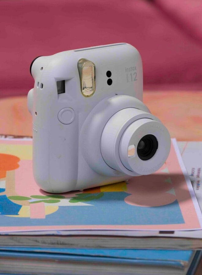 Instax Mini 12 Instant Camera - Clay White - Image 3